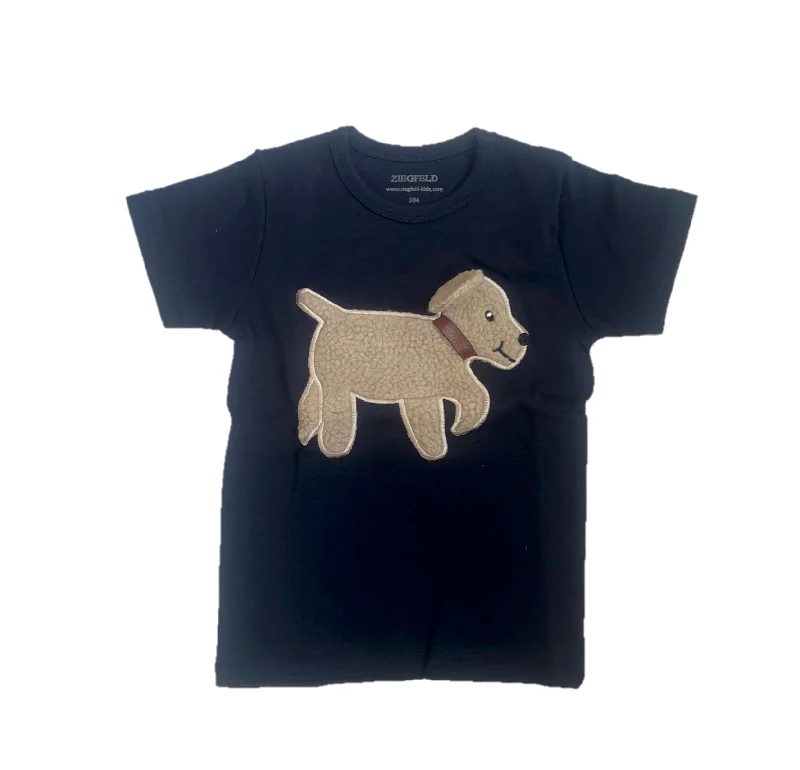 Hund BOBBY Shirt dunkelblau, kurzarm